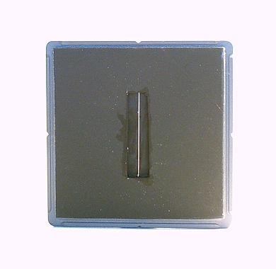 Dia- Rahmen - Spalt mit Lichtschutz - Blende