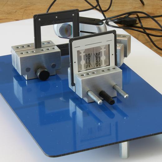 Aufbau der Billig - Version des Spektrograph 4