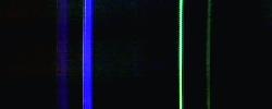 Test - Bild der Billig - Version des Spektrograph 4